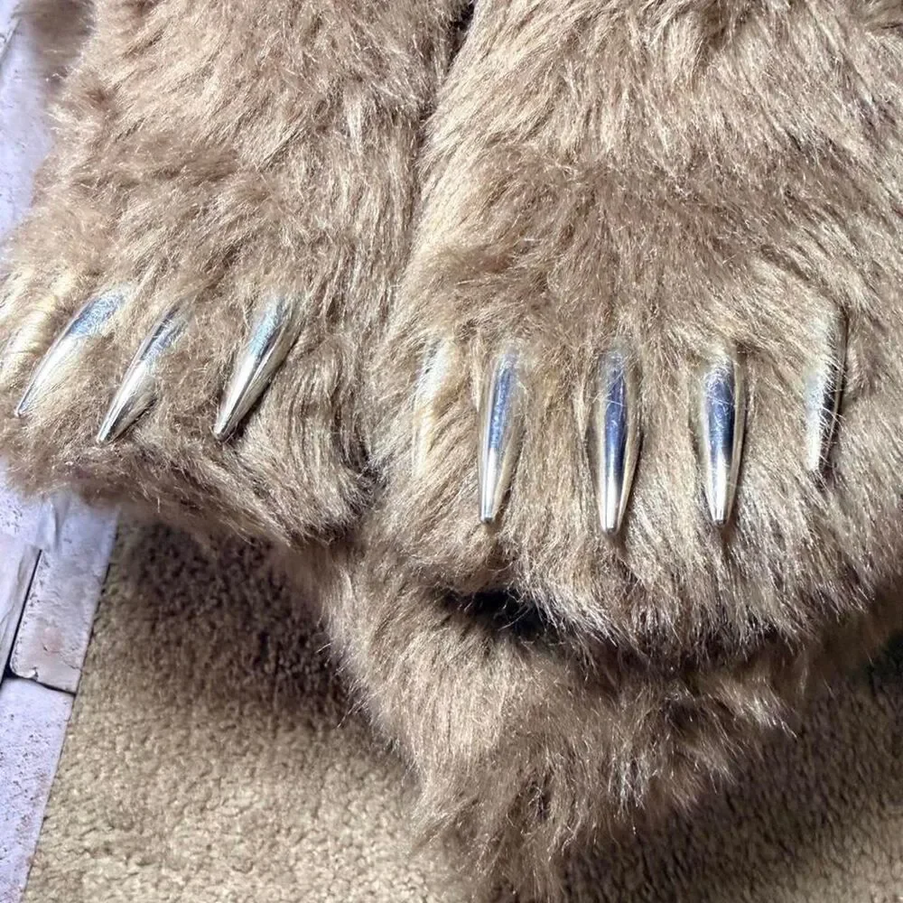 Bravest-studios Men's Brown Slippers